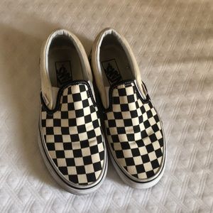 Checkered Vans